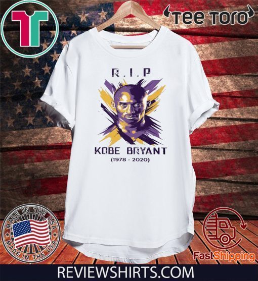 RIP KOBE BRYANT 1978 - 2020 OFFICIAL T-SHIRT