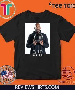 RIP KOBE BRYANT MEMORIAL REST IN PEACE MAMBA 24 BASKETBALL LEGEND 2020 T-SHIRT