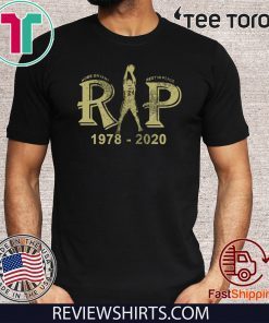 RIP KOBE BRYANT REST IN PEACE 1978-2020 UNISEX T-SHIRT