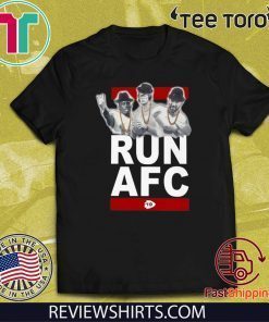 RUN AFC SHIRT PATRICK MAHOMES AND TRAVIS KELCE - KANSAS CITY CHIEFS FOR T-SHIRT