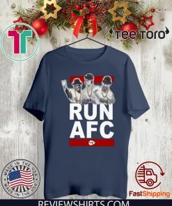 RUN AFC SHIRT PATRICK MAHOMES AND TRAVIS KELCE - KANSAS CITY CHIEFS FOR T-SHIRT