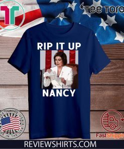 Rip it up Nancy Shirt Nancy Pelosi Official T-Shirt