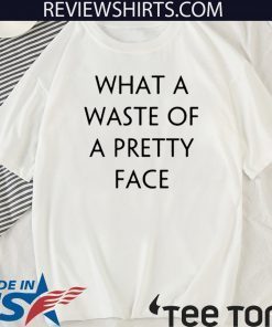 Rolling Stone What A Waste Of A Pretty Face Official T-Shirt