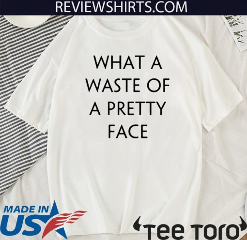 Rolling Stone What A Waste Of A Pretty Face Official T-Shirt