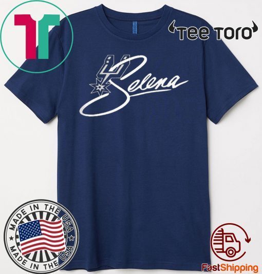 SELENA SPURS OFFICIAL T-SHIRT