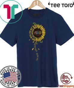 Sei nicht eifersüchtig 1980 Sunflower T-Shirt