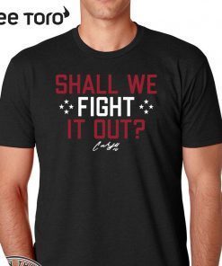 Shall We Fight it Out USWNTPA Official T-Shirt