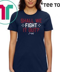 Shall We Fight it Out USWNTPA Official T-Shirt