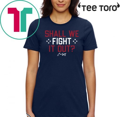 Shall We Fight it Out USWNTPA Official T-Shirt