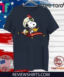 Snoopy Mixed Aladdin Tee Shirt A Whole New World Shirt