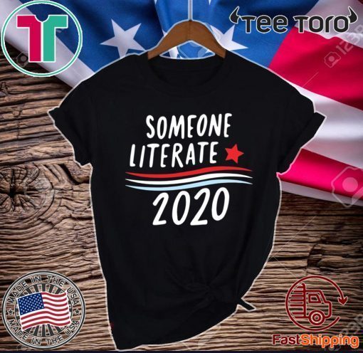 Official Someone Literate T-Shirt