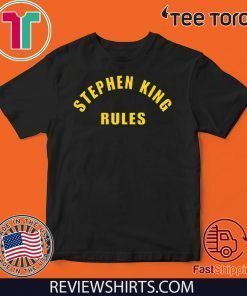 Stephen King rules Official T-Shirt