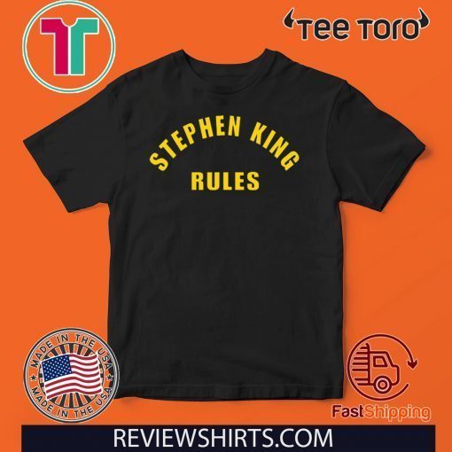 Stephen King rules Official T-Shirt