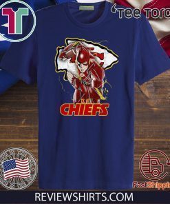 THE FLASH KANSAS CITY CHIEFS OFFICIAL T-SHIRT