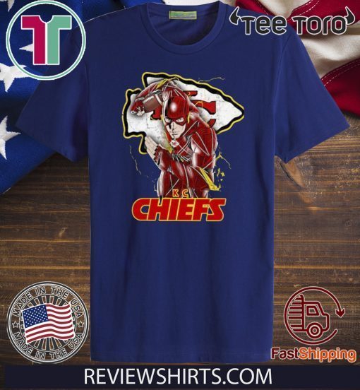 THE FLASH KANSAS CITY CHIEFS OFFICIAL T-SHIRT