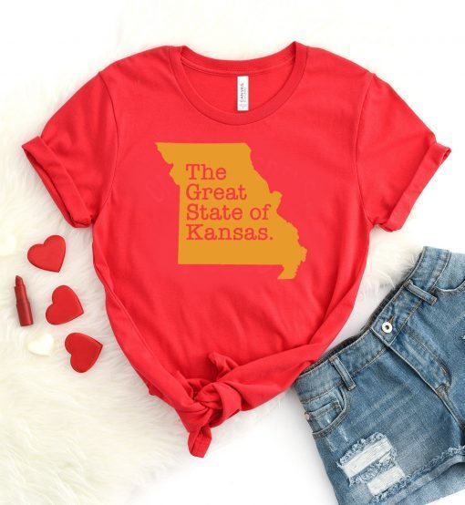THE GREAT STATE OF KANSAS CITY CHIEFS 2020 T-SHIRT