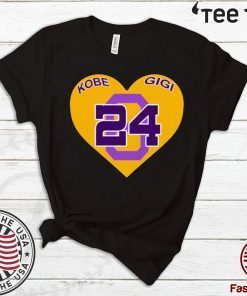 Tampa Bay Lightning honoured Kobe and Gigi 24 T-Shirt