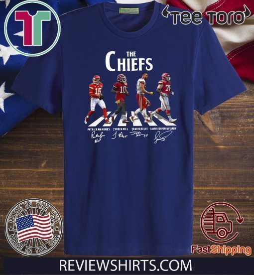 The Chiefs Patrick Mahomes Tyreek Hill Travis Kelce Laurent Duyearay Tardif Official T-Shirt