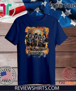 The Final Tour Ever Kiss End Of The Road 47 th Anniversary Official T-Shirt