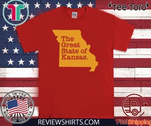 The Great State Of Kansas Shirts