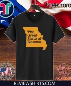 The Great State Of Kansas Shirts