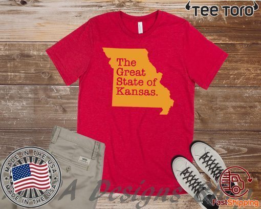 Hot The Great State Of Kansas T Shirt