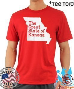The Great State of Kansas Tee Shirt