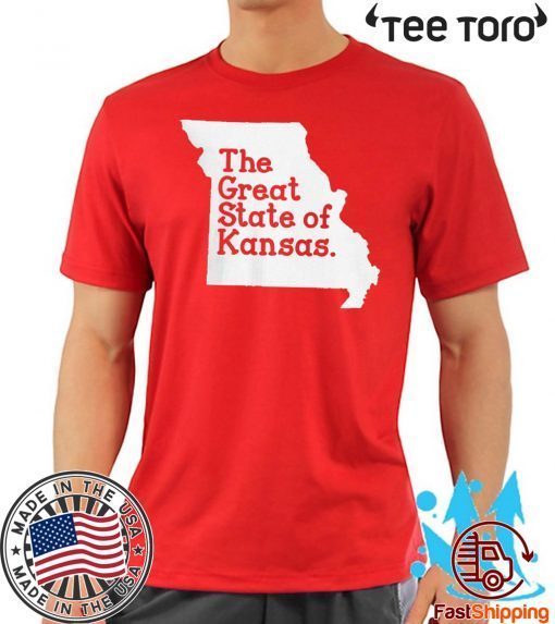 The Great State of Kansas Tee Shirt