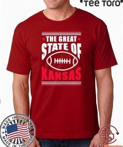 The Great State of Kansas Tees Official T-Shirt