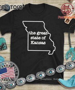 The Great State of Kansas Missouri T-Shirt