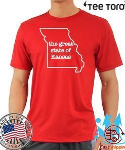 The Great State of Kansas Missouri T-Shirt