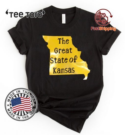 The Great State of Kansas kansas city chiefs T-Shirt