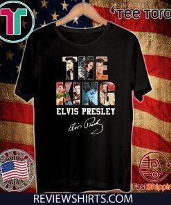 The King Elvis Presley Signature Classic T-Shirt