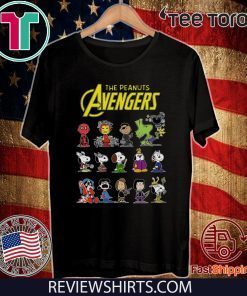 The Peanuts Avengers Characters Official T-Shirt