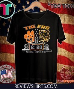 Tigers Divided Nat National Championship 2020 T-Shirt