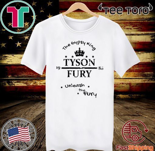 Tyson Fury The Gypsy King Unleash the Fury 2020 T-Shirt
