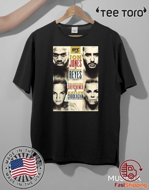 UFC 247 Bones vs Reyes Event Official T-Shirt