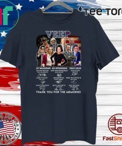 Veep Characters Thank You For The Memories 2020 T-Shirt