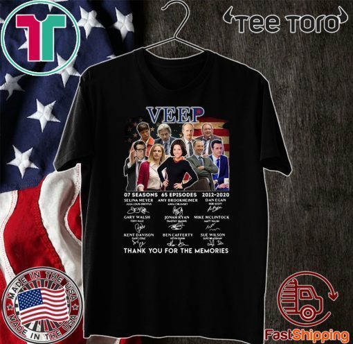 Veep Characters Thank You For The Memories 2020 T-Shirt