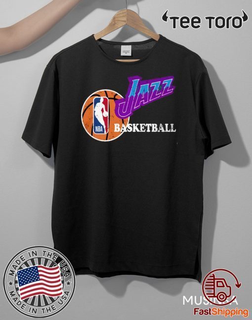 Vintage 90 Jazz Basketball NBA Shirt - Utah Jazz 2020 T-Shirt