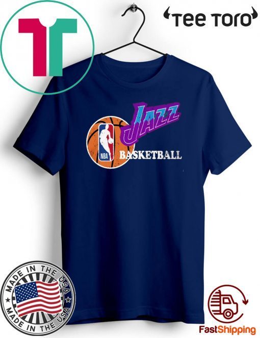 Vintage 90 Jazz Basketball NBA Shirt - Utah Jazz 2020 T-Shirt