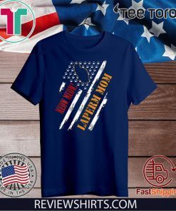 Vintage American Flag Meow Meow! LaPerm Mom lovers Funny T-Shirt
