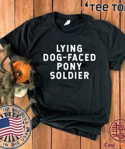 YOU'RE A LYING DOG FACED PONY SOLDIER Shirt - Biden Quote Tee Shirt
