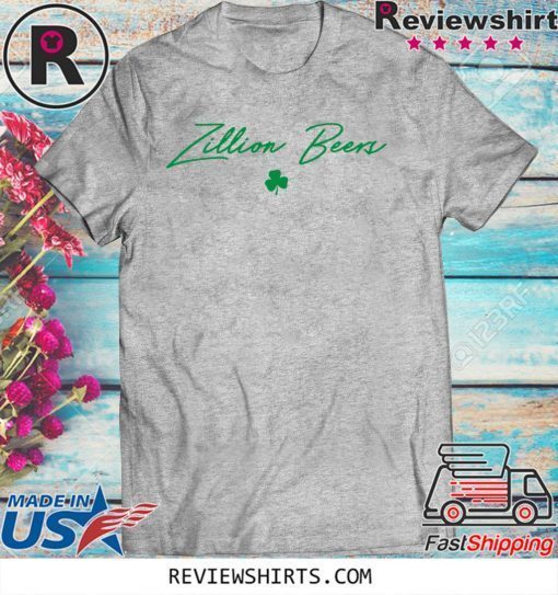 Zillion Beers Shamrock Cropped Official T-Shirt