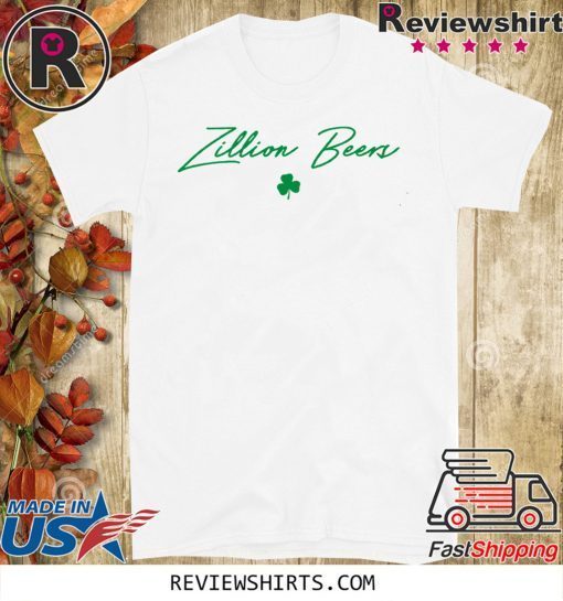 Zillion Beers Shamrock Cropped Official T-Shirt