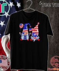 4th of July American flag gnomes US T-Shirt