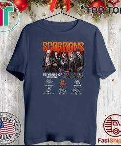 55 years of Scorpions 1965 2020 signatures Unisex T-Shirt