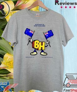 AUSTRALIA NEW ZEALAND BROCKHAMPTON QUESTIONEVERYTHING INC T-SHIRT