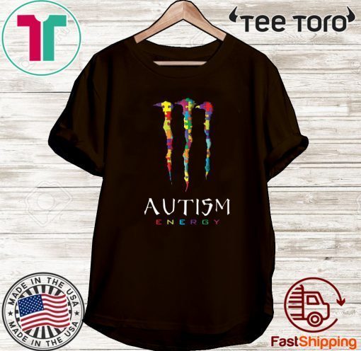 AUTISM ENERGY TEE SHIRT MONSTER ENERGY SHIRT