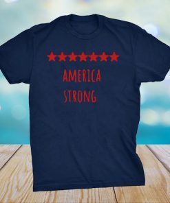 America Strong Coronavirus Captain For T-Shirt